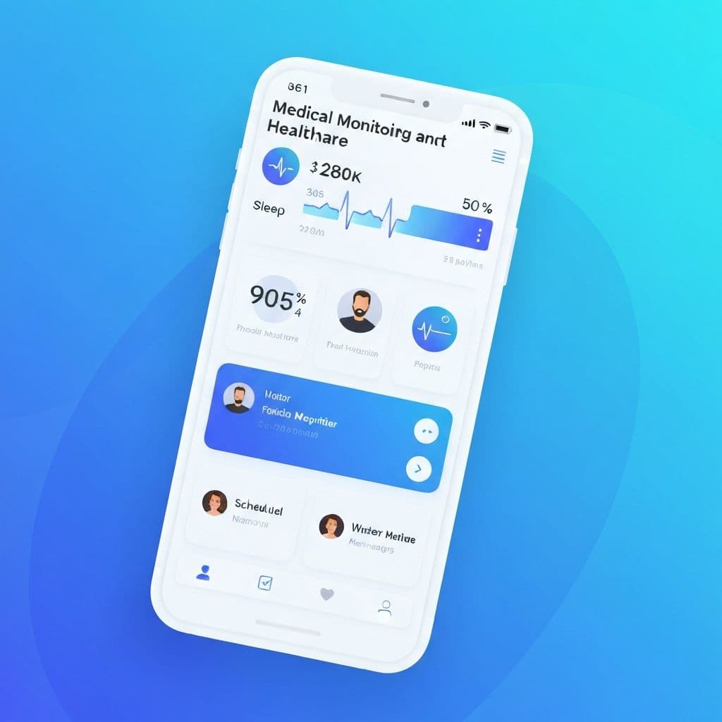 Central médica no quarto